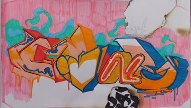 Graffiti Sketch - Photo by arkadoscrew - eon'one (2014)