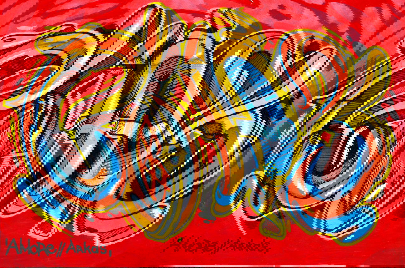 Graffiti Sketch - Photo by arkadoscrew - amore (2014)