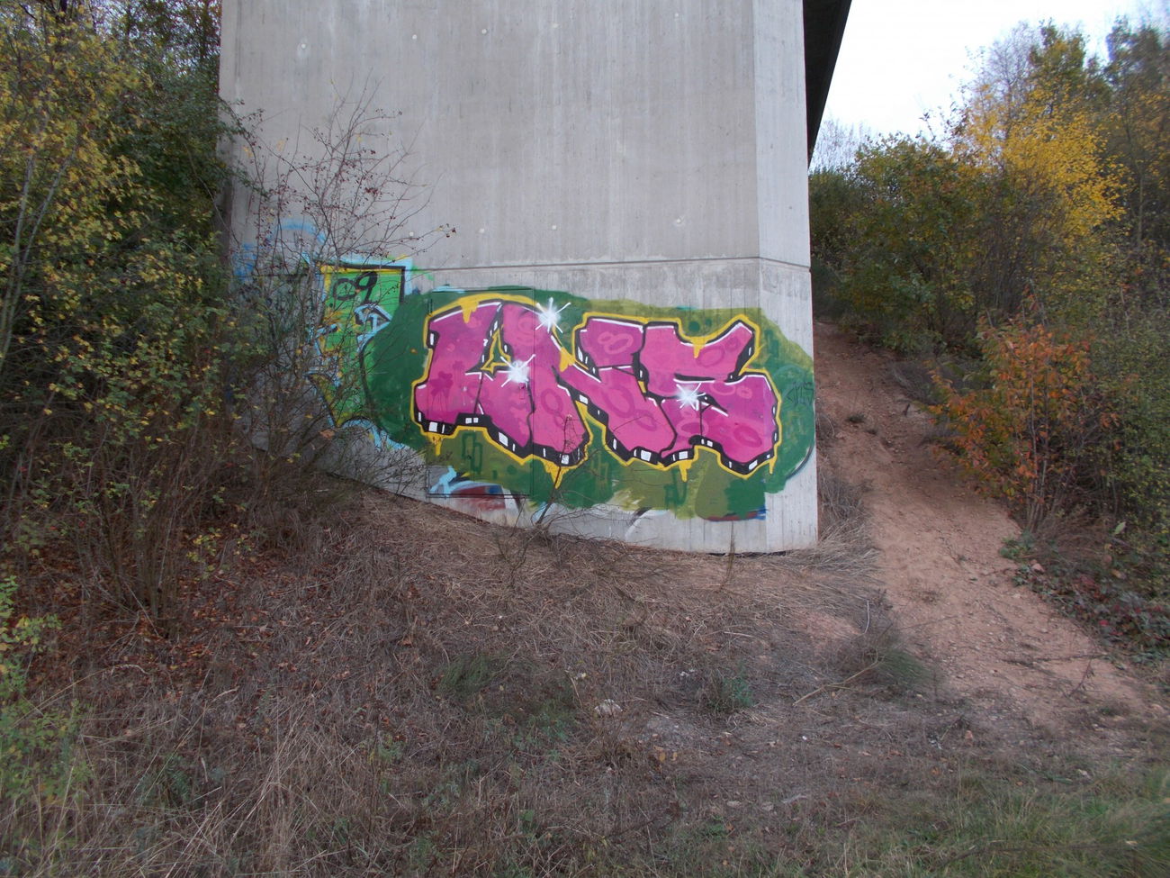 Graffiti Wall in Germany - Photo by arnonuehm - LNS