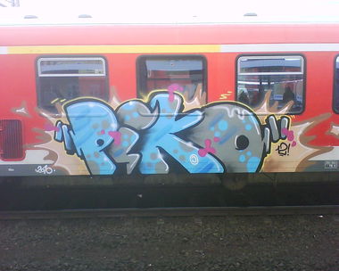 Graffiti Train - Photo by arnonuehm - PIKO