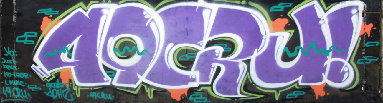 Graffiti Wall in Makhachkala - Photo by art1st49 - art1st49, 49cru (2012)