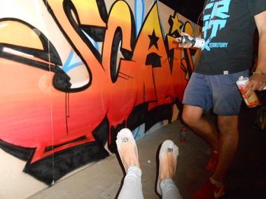 Graffiti Wall in Moscow - Photo by arte - SCAIS, SCA1S, SCAIS