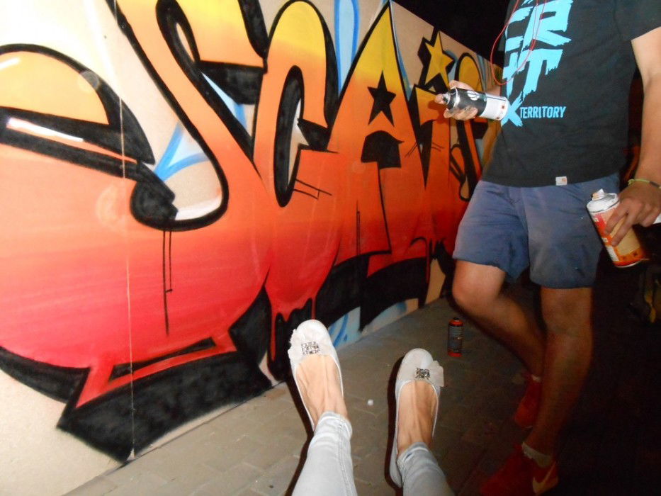 Graffiti Wall in Moscow - Photo by arte - SCAIS, SCA1S, SCAIS