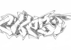 Graffiti Sketch - Photo by askys - Askys (2014)