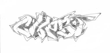Graffiti Sketch - Photo by askys - Askys (2014)