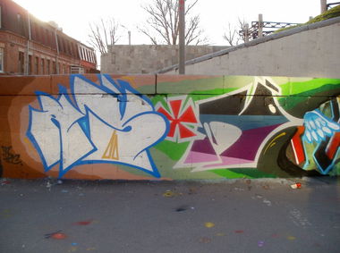 Graffiti Wall - Photo by asm1 - Asm, 1 (2014)