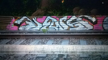 Graffiti Wall in Hamburg - Photo by asso - Jews (2015)