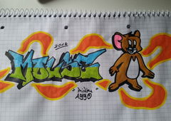 Graffiti Sketch - Photo by asso (2016)