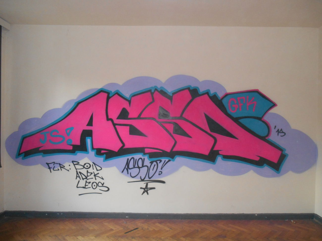 Graffiti Artwork in Hamburg - Photo by asso (2015)