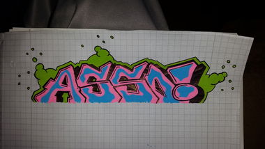Graffiti Sketch - Photo by asso (2015)