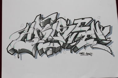 Graffiti Sketch - Photo by astorone - astor