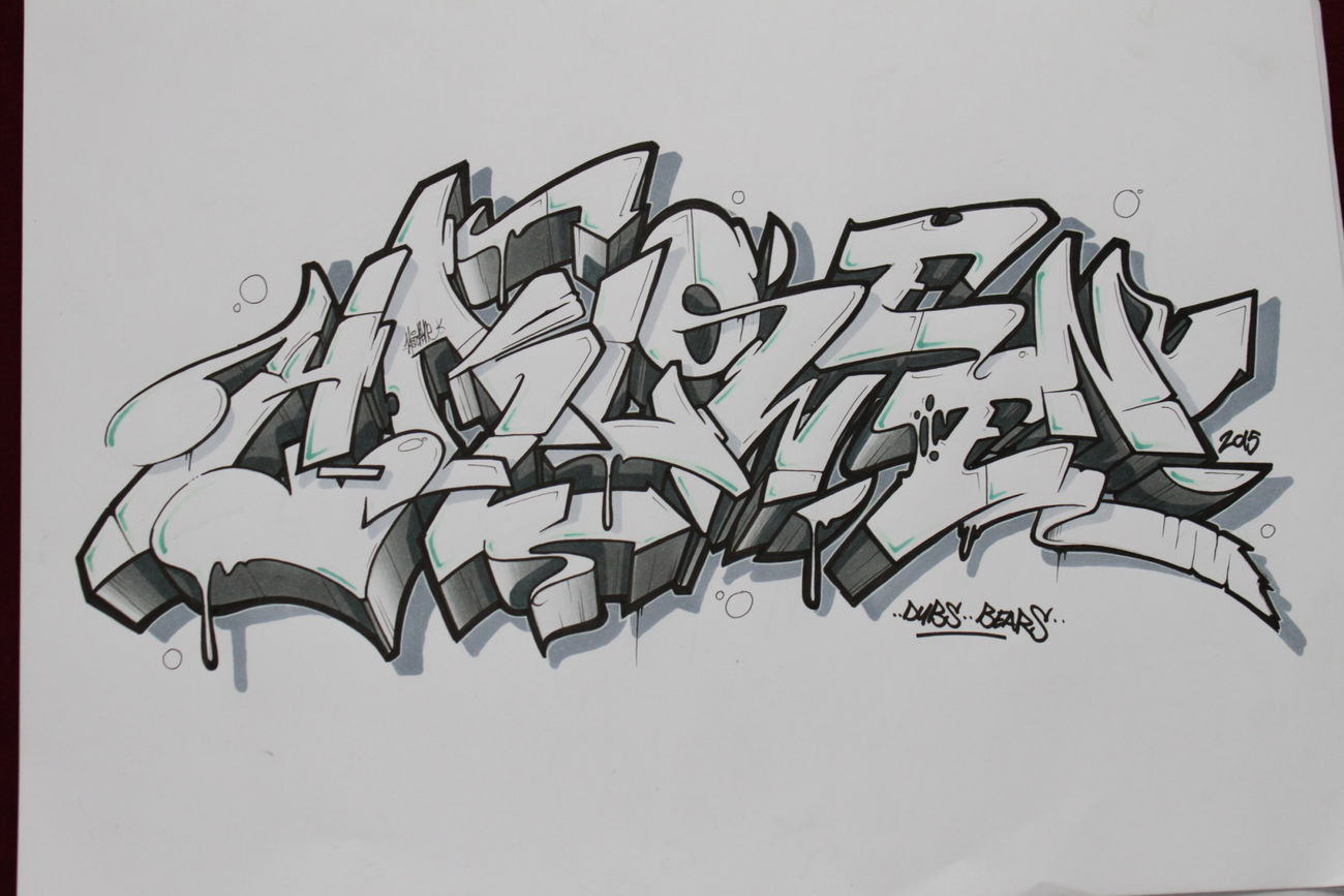 Graffiti Sketch - Photo by astorone - astor