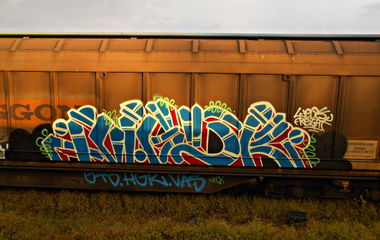 Graffiti Train - Photo by attackos (2017)