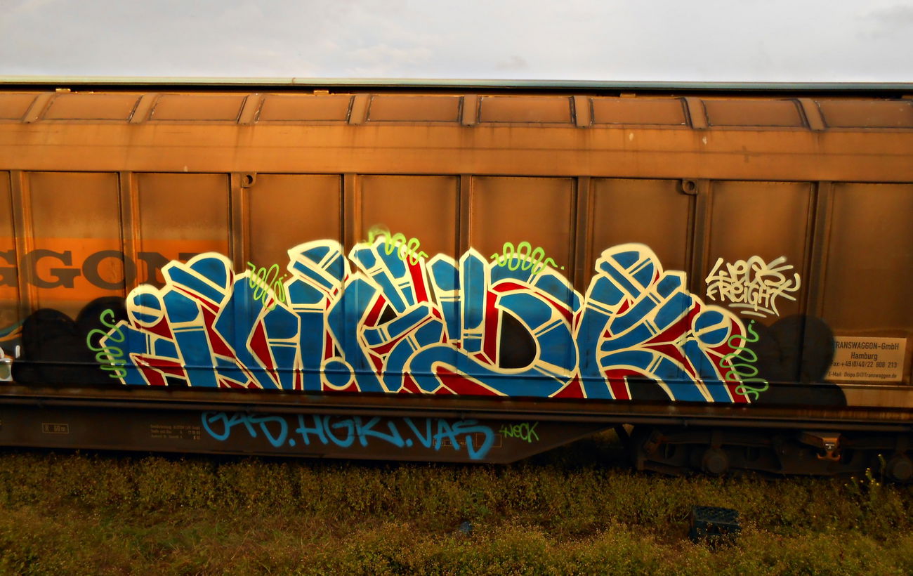 Graffiti Train - Photo by attackos (2017)