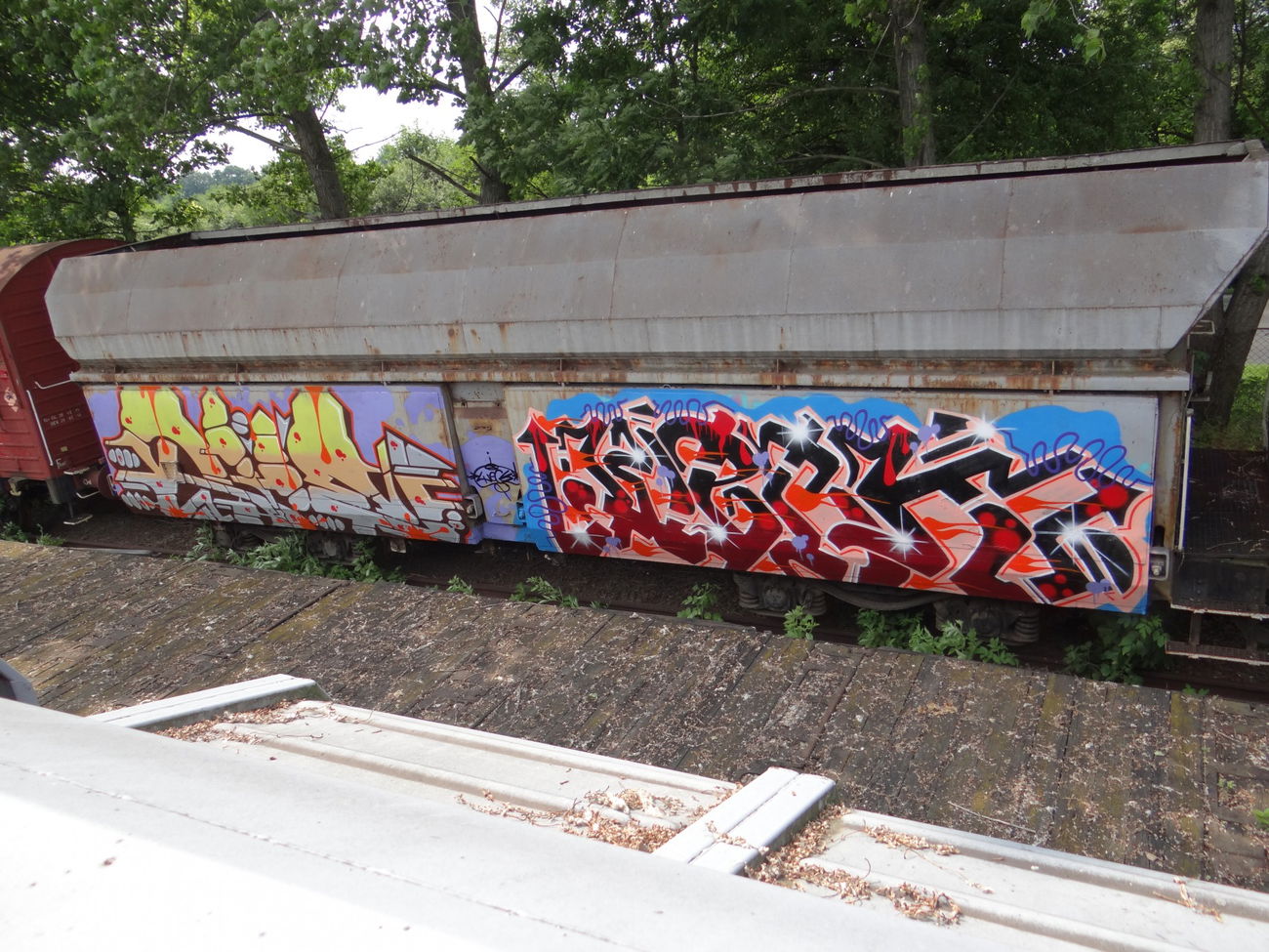 Graffiti Train - Photo by attackos