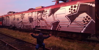 Graffiti Train - Photo by attackos