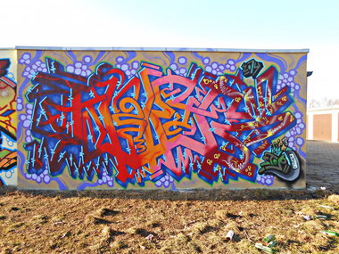 Graffiti Wall - Photo by attackos