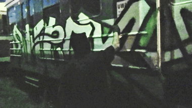 Graffiti Train - Photo by attackos