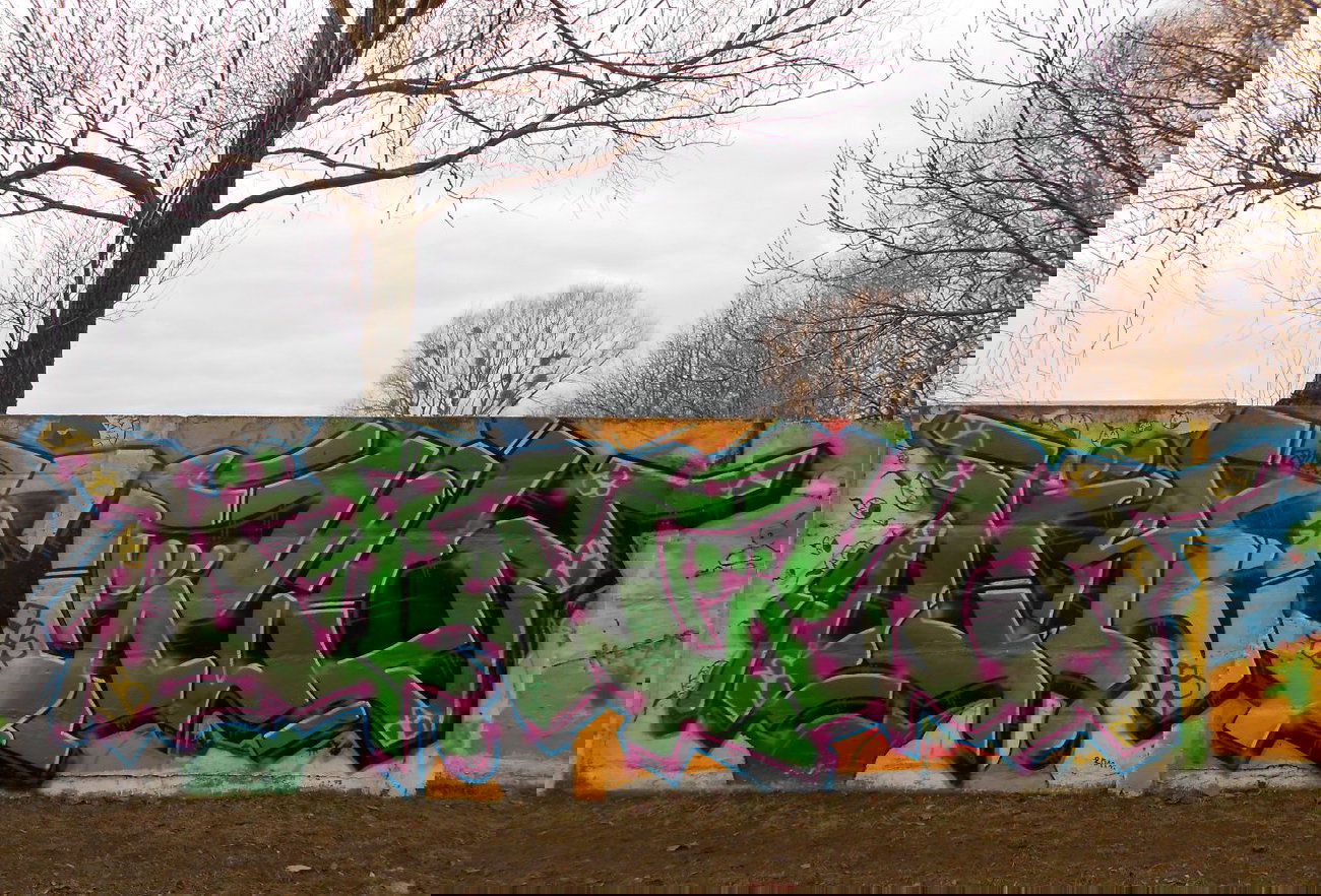 Graffiti Wall - Photo by attackos