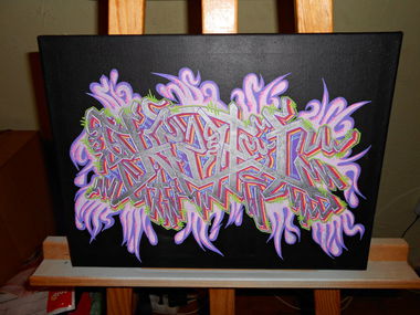 Graffiti Artwork - Photo by attackos