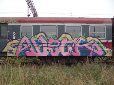 Graffiti Train - Photo by attackos