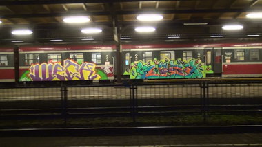 Graffiti Train - Photo by attackos