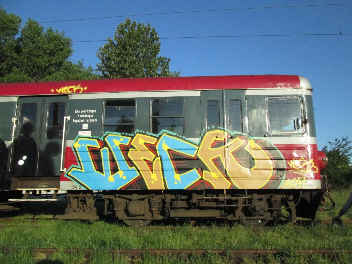 Graffiti Train - Photo by attackos
