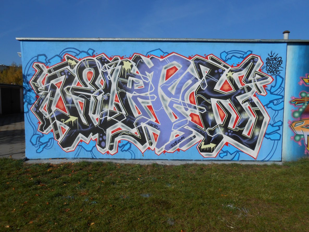 Graffiti Wall - Photo by attackos