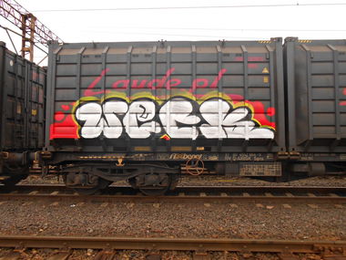 Graffiti Train - Photo by attackos