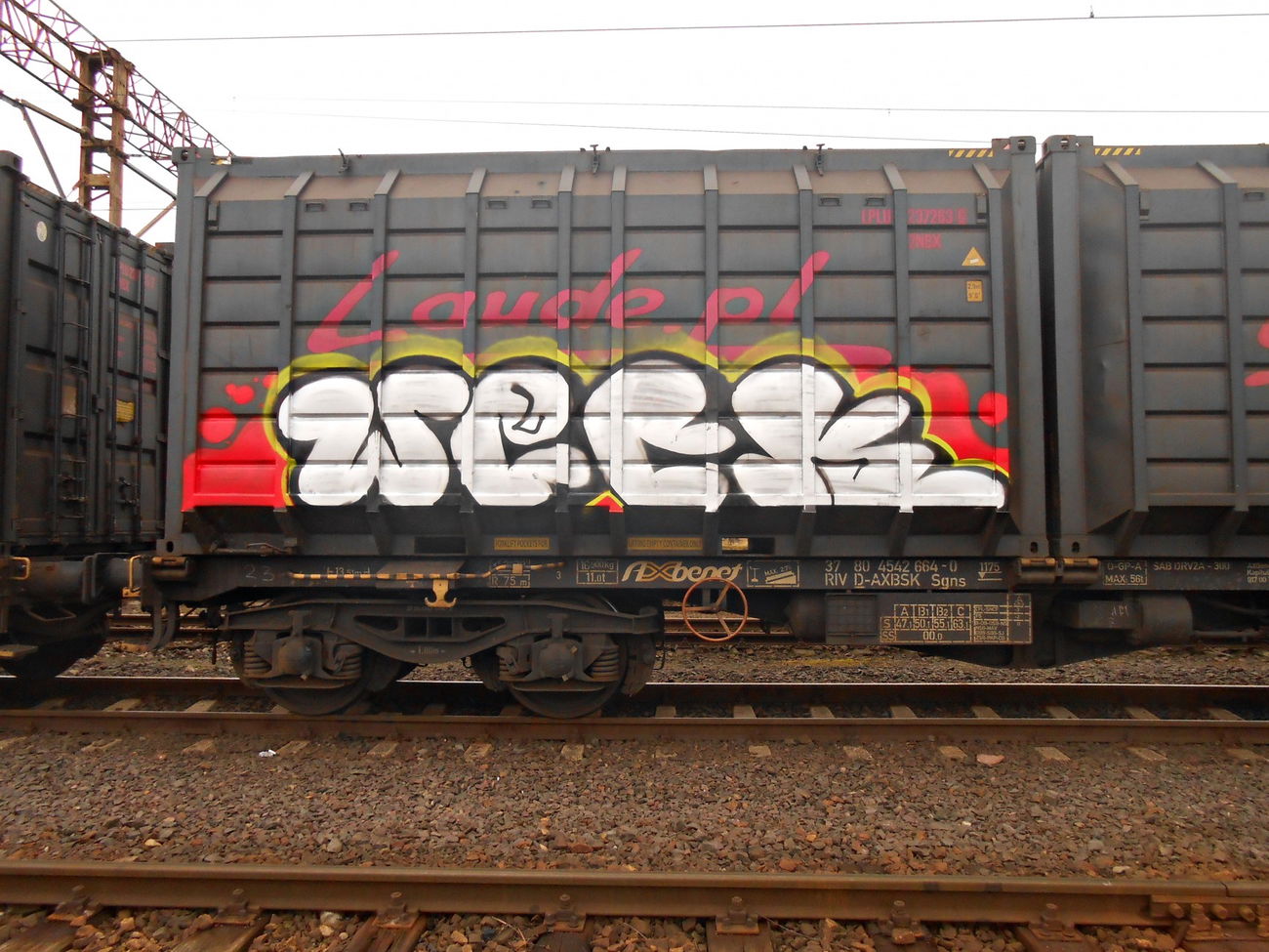 Graffiti Train - Photo by attackos