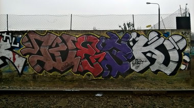 Graffiti Wall - Photo by attackos - WECK (2017)