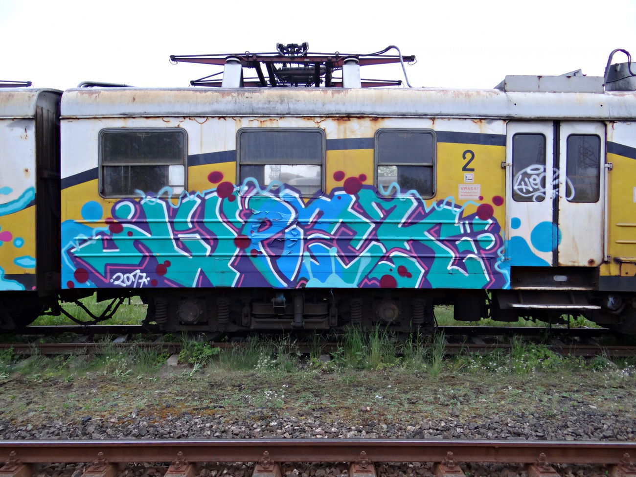 Graffiti Train - Photo by attackos (2017)