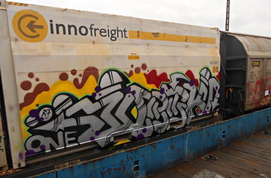 Graffiti Train - Photo by attackos (2017)