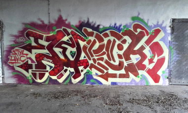 Graffiti Wall - Photo by attackos (2017)