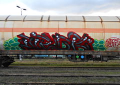 Graffiti Wall - Photo by attackos - FREIGHT, FR8, WECK