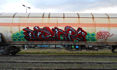 Graffiti Wall - Photo by attackos - FREIGHT, FR8, WECK