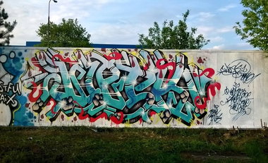 Graffiti Wall - Photo by attackos