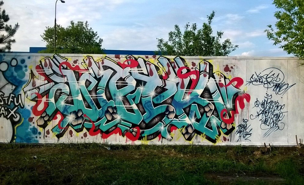 Graffiti Wall - Photo by attackos