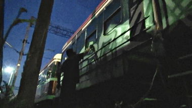 Graffiti Train - Photo by attackos