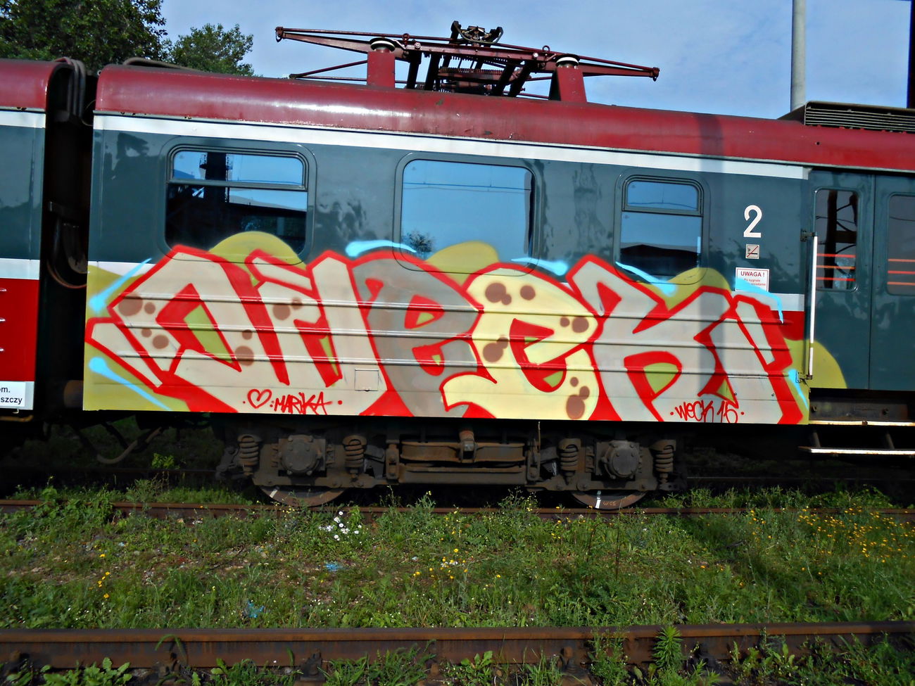 Graffiti Train - Photo by attackos - -ONELifE-