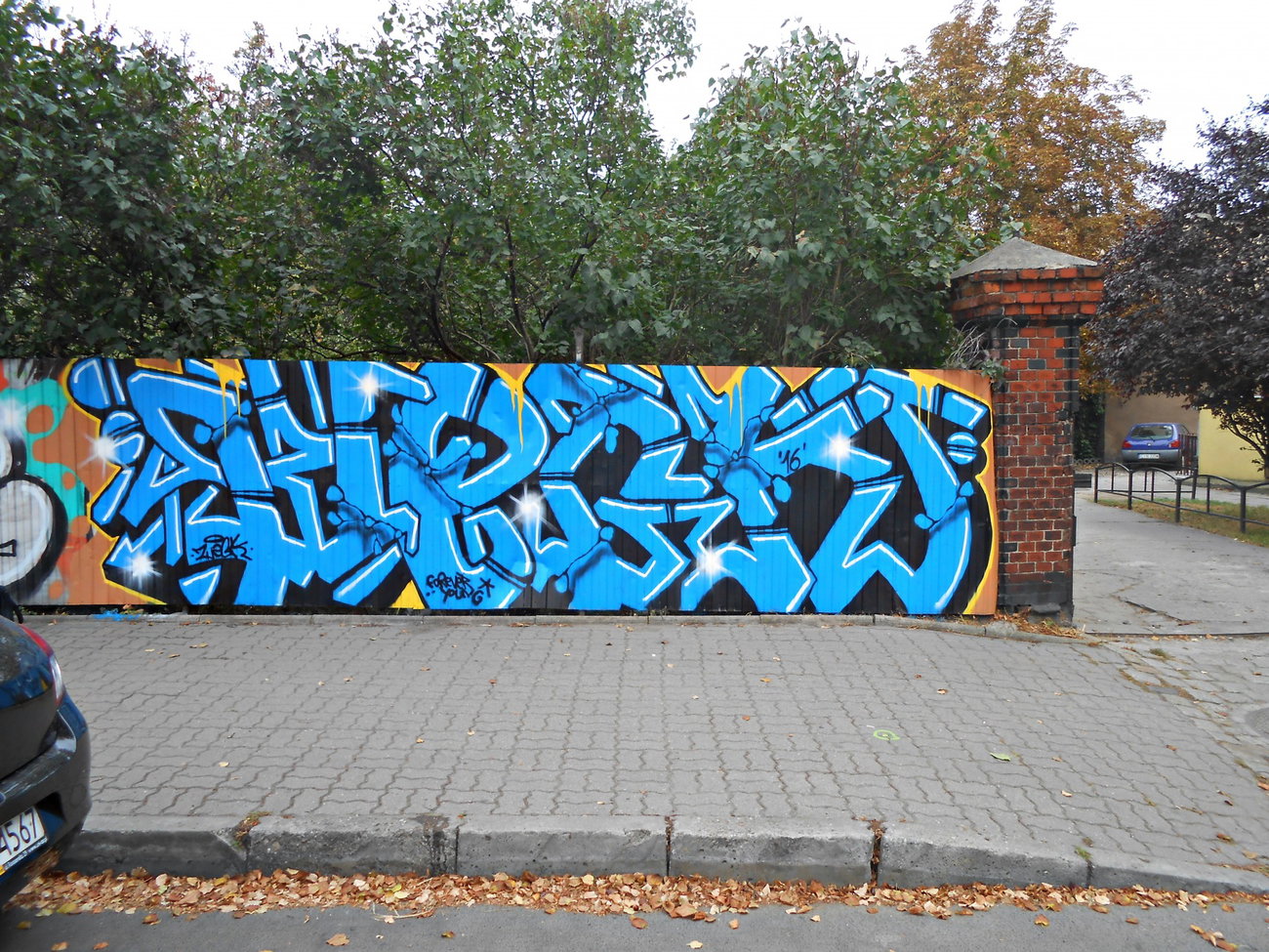 Graffiti Wall - Photo by attackos