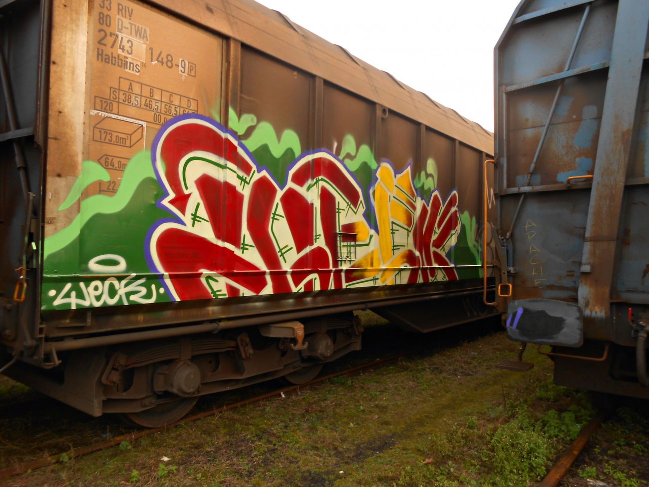 Graffiti Train - Photo by attackos (2017)