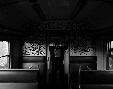 Graffiti Train - Photo by attackos