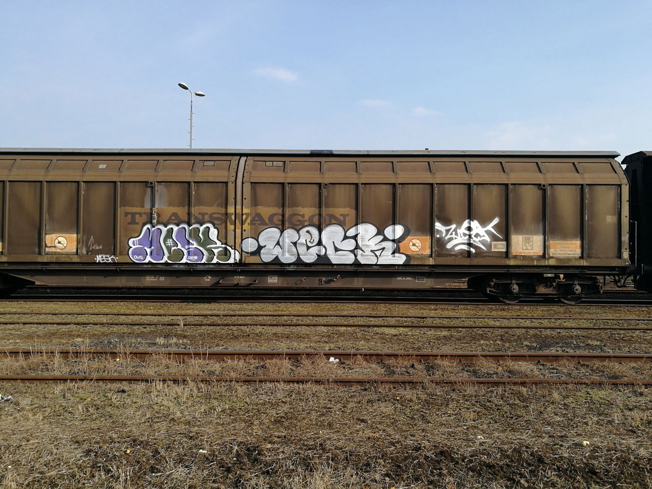 Graffiti Train - Photo by attackos