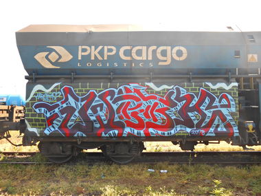 Graffiti Train - Photo by attackos