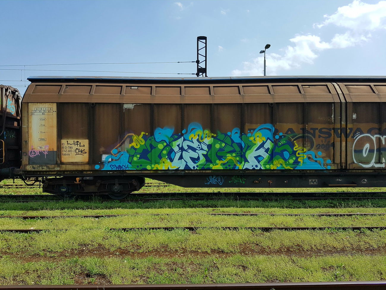 Graffiti Train - Photo by attackos