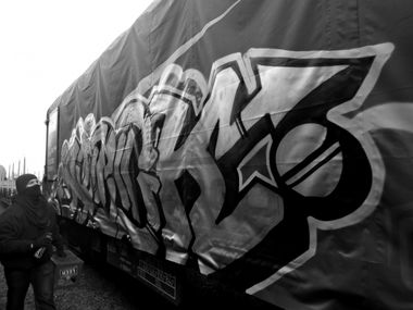 Graffiti Train - Photo by attackos (2017)
