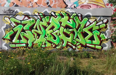 Graffiti Wall - Photo by attackos