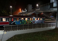 Graffiti Train - Photo by attackos - trains (2017)