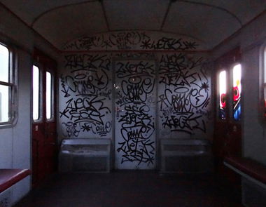 Graffiti Train - Photo by attackos